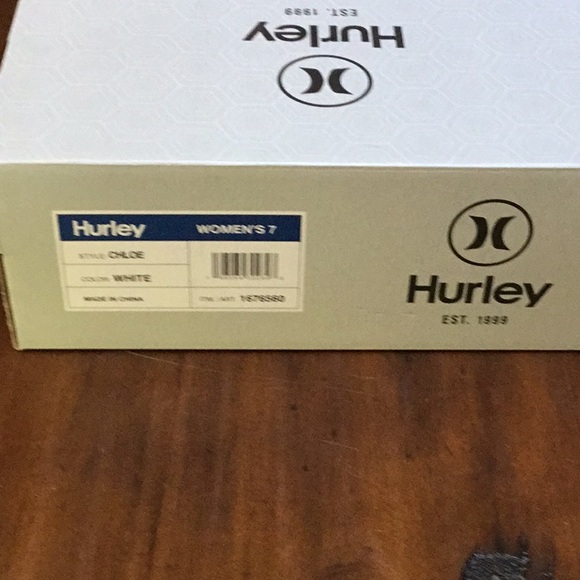 Hurley White Slip-On Sneakers - Picture 6 of 6